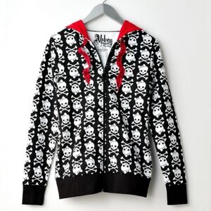 ‼️ ISO NOT FOR SALE ‼️ Abbey Dawn Star Skull Hoodie Jacket